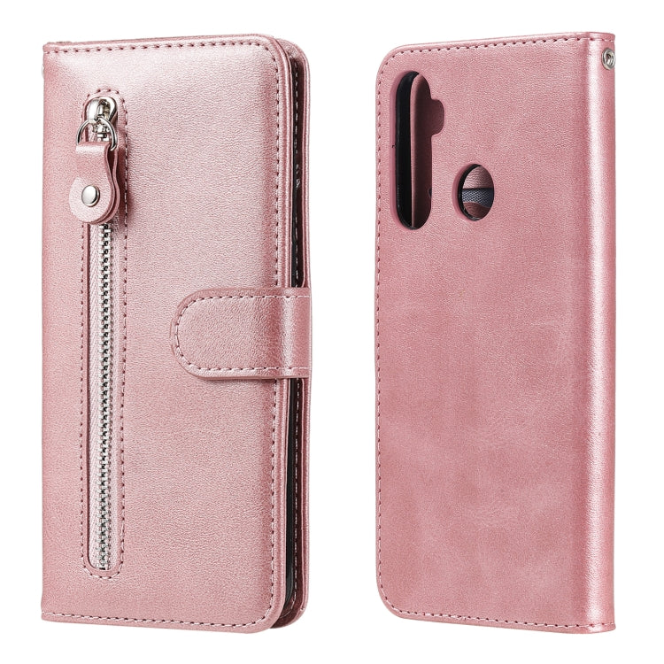 Fashion Calf Texture Zipper Horizontal Flip Leather Case with Holder & Card Slots & Wallet, For OPPO F17 Pro / A93, For OPPO Realme 5 / 5s / C3, For Google Pixel 4a 4G, For Google Pixel 5 XL / Pixel 4a 5G