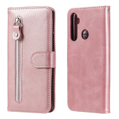 Fashion Calf Texture Zipper Horizontal Flip Leather Case with Holder & Card Slots & Wallet, For OPPO F17 Pro / A93, For OPPO Realme 5 / 5s / C3, For Google Pixel 4a 4G, For Google Pixel 5 XL / Pixel 4a 5G