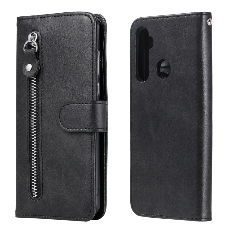 Fashion Calf Texture Zipper Horizontal Flip Leather Case with Holder & Card Slots & Wallet, For OPPO F17 Pro / A93, For OPPO Realme 5 / 5s / C3, For Google Pixel 4a 4G, For Google Pixel 5 XL / Pixel 4a 5G