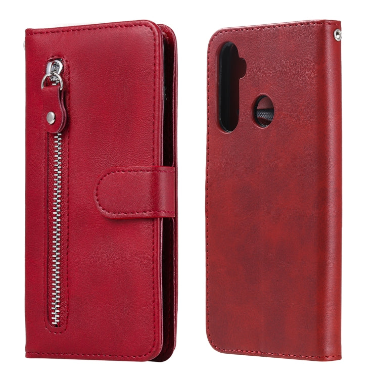 Fashion Calf Texture Zipper Horizontal Flip Leather Case with Holder & Card Slots & Wallet, For OPPO F17 Pro / A93, For OPPO Realme 5 / 5s / C3, For Google Pixel 4a 4G, For Google Pixel 5 XL / Pixel 4a 5G