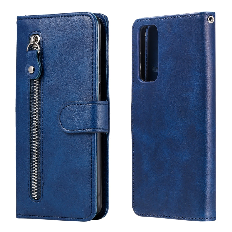 Fashion Calf Texture Zipper Horizontal Flip Leather Case with Holder & Card Slots & Wallet, For Xiaomi Poco M3 / Redmi Note 9 4G, For Huawei P Smart 2021 / Y7a / Honor 10X Lite