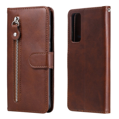 Fashion Calf Texture Zipper Horizontal Flip Leather Case with Holder & Card Slots & Wallet, For Xiaomi Poco M3 / Redmi Note 9 4G, For Huawei P Smart 2021 / Y7a / Honor 10X Lite