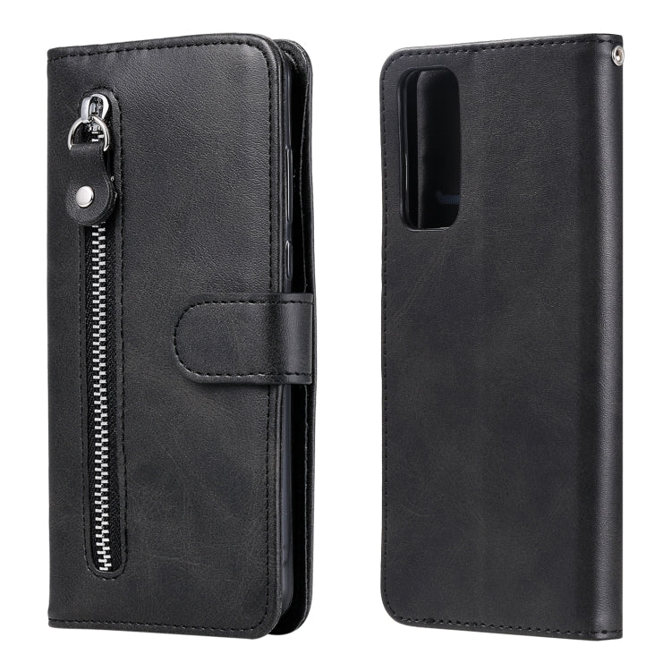 Fashion Calf Texture Zipper Horizontal Flip Leather Case with Holder & Card Slots & Wallet, For Xiaomi Poco M3 / Redmi Note 9 4G, For Huawei P Smart 2021 / Y7a / Honor 10X Lite