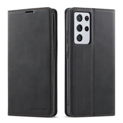 Forwenw Dream Series Oil Edge Strong Magnetism Horizontal Flip Leather Case with Holder & Card Slots & Wallet & Photo Frame, For Samsung Galaxy S21 5G, For Samsung Galaxy S21+ 5G, For Samsung Galaxy S21 Ultra 5G, For Xiaomi Mi 10T Lite                 ...