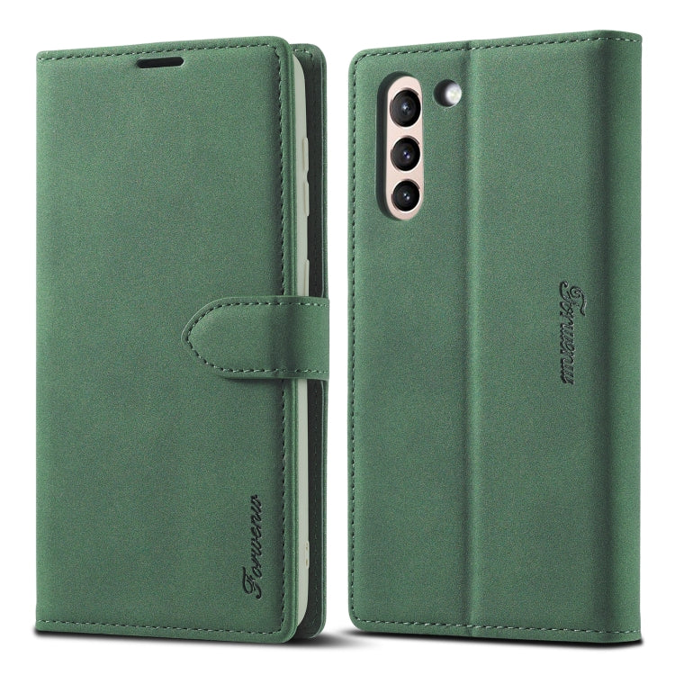 Forwenw F1 Series Matte Strong Magnetism Horizontal Flip Leather Case with Holder & Card Slots & Wallet & Photo Frame, For Samsung Galaxy A12, For Samsung Galaxy A32 5G, For Samsung Galaxy S21 5G, For Samsung Galaxy S21+ 5G                             ...
