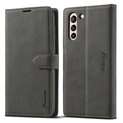 Forwenw F1 Series Matte Strong Magnetism Horizontal Flip Leather Case with Holder & Card Slots & Wallet & Photo Frame, For Samsung Galaxy A12, For Samsung Galaxy A32 5G, For Samsung Galaxy S21 5G, For Samsung Galaxy S21+ 5G                             ...