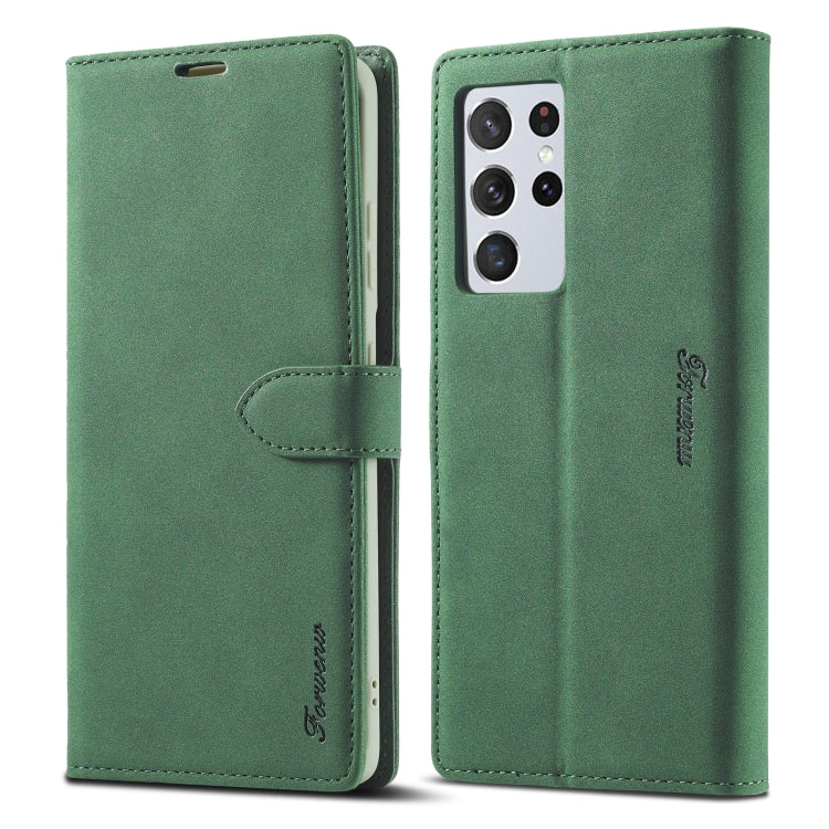 Forwenw F1 Series Matte Strong Magnetism Horizontal Flip Leather Case with Holder & Card Slots & Wallet & Photo Frame, For Samsung Galaxy A12, For Samsung Galaxy A32 5G, For Samsung Galaxy S21 5G, For Samsung Galaxy S21+ 5G                             ...