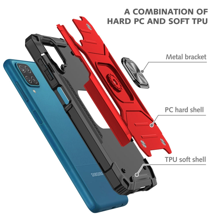 Magnetic Armor Shockproof TPU + PC Case with Metal Ring Holder, For Samsung Galaxy A32 5G, For Xiaomi Mi 10T Lite 5G, For Samsung Galaxy A12, For Xiaomi Mi 10T Pro 5G, For Samsung Galaxy M31s, For Xiaomi Poco M3, For Samsung Galaxy M51                 ...