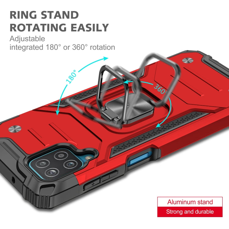Magnetic Armor Shockproof TPU + PC Case with Metal Ring Holder, For Samsung Galaxy A32 5G, For Xiaomi Mi 10T Lite 5G, For Samsung Galaxy A12, For Xiaomi Mi 10T Pro 5G, For Samsung Galaxy M31s, For Xiaomi Poco M3, For Samsung Galaxy M51                 ...