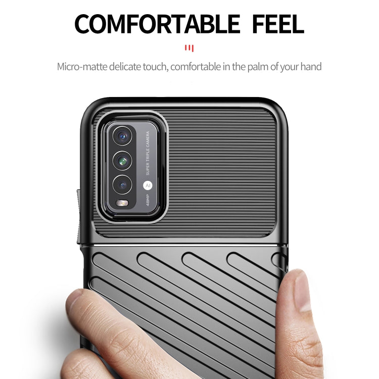 Thunderbolt Shockproof TPU Protective Soft Case, For LG K71, For LG Stylo 7 4G, For LG Stylo 7 5G, For OPPO Realme 7i, For Xiaomi Mi 10i 5G, For Xiaomi Mi 11 5G, For Xiaomi Redmi 9T