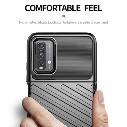 Thunderbolt Shockproof TPU Protective Soft Case, For LG K71, For LG Stylo 7 4G, For LG Stylo 7 5G, For OPPO Realme 7i, For Xiaomi Mi 10i 5G, For Xiaomi Mi 11 5G, For Xiaomi Redmi 9T