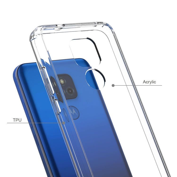 Shockproof Scratchproof TPU + Acrylic Protective Case, For Motorola Moto G Play (2021), For Motorola Moto G Power (2021), For Motorola Moto One 5G Ace, For Xiaomi Redmi Note 9T