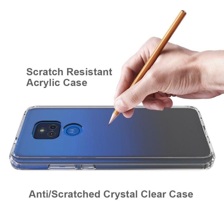 Shockproof Scratchproof TPU + Acrylic Protective Case, For Motorola Moto G Play (2021), For Motorola Moto G Power (2021), For Motorola Moto One 5G Ace, For Xiaomi Redmi Note 9T