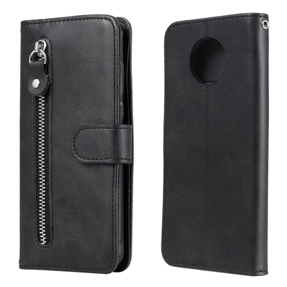 For Xiaomi Redmi Note 9 5G (CN Version) / Note 9T 5G Fashion Calf Texture Zipper Horizontal Flip Leather Case with Holder & Card Slots & Wallet, For Xiaomi Redmi Note 9 5G (CN Version)