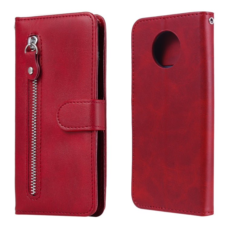 For Xiaomi Redmi Note 9 5G (CN Version) / Note 9T 5G Fashion Calf Texture Zipper Horizontal Flip Leather Case with Holder & Card Slots & Wallet, For Xiaomi Redmi Note 9 5G (CN Version)