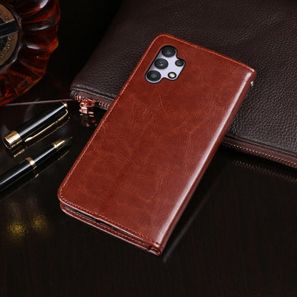 idewei Crazy Horse Texture Horizontal Flip Leather Case with Holder & Card Slots & Wallet, For Samsung Galaxy A32 5G, For vivo Y31S, For vivo Y51 2020 (Indian)