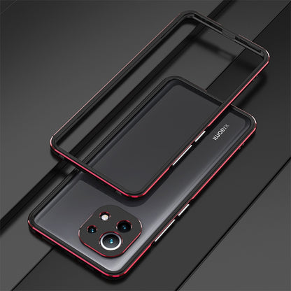Aurora Series Lens Protector + Metal Frame Protective Case, For Xiaomi Mi 11