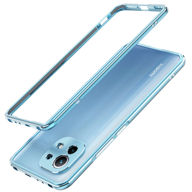 Aurora Series Lens Protector + Metal Frame Protective Case, For Xiaomi Mi 11