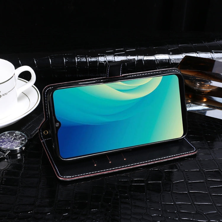 idewei Crocodile Texture Horizontal Flip Leather Case with Holder & Card Slots & Wallet, For ZTE Blade A7s 2020