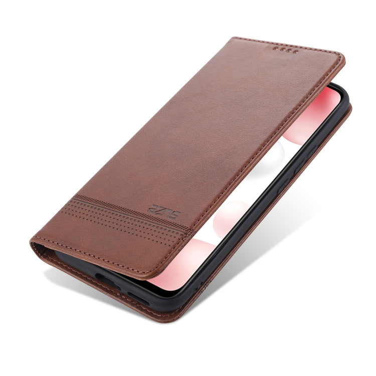AZNS Magnetic Calf Texture Horizontal Flip Leather Case with Card Slots & Holder & Wallet, For Xiaomi Mi 11