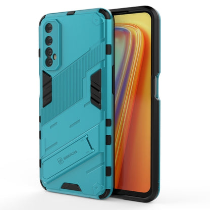 Punk Armor 2 in 1 PC + TPU Shockproof Case with Invisible Holder, For Realme C15, For Realme 7 Pro, For Realme 7, For OPPO Reno5 5G