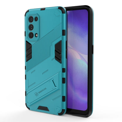 Punk Armor 2 in 1 PC + TPU Shockproof Case with Invisible Holder, For Realme C15, For Realme 7 Pro, For Realme 7, For OPPO Reno5 5G