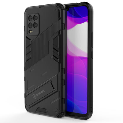 Punk Armor 2 in 1 PC + TPU Shockproof Case with Invisible Holder, For Xiaomi Mi 10 Lite 5G, For Xiaomi Mi 10T Pro 5G, For Xiaomi Mi 11