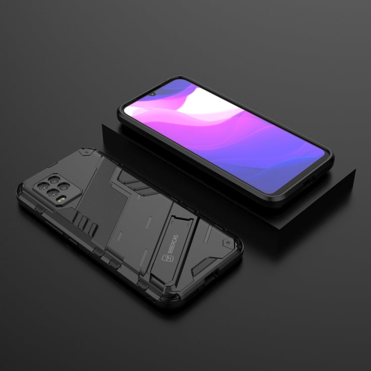 Punk Armor 2 in 1 PC + TPU Shockproof Case with Invisible Holder, For Xiaomi Mi 10 Lite 5G, For Xiaomi Mi 10T Pro 5G, For Xiaomi Mi 11
