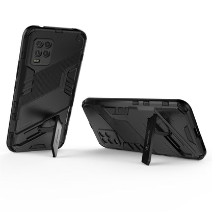 Punk Armor 2 in 1 PC + TPU Shockproof Case with Invisible Holder, For Xiaomi Mi 10 Lite 5G, For Xiaomi Mi 10T Pro 5G, For Xiaomi Mi 11