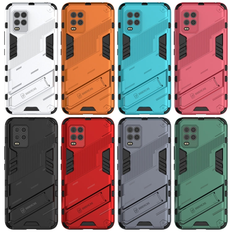 Punk Armor 2 in 1 PC + TPU Shockproof Case with Invisible Holder, For Xiaomi Mi 10 Lite 5G, For Xiaomi Mi 10T Pro 5G, For Xiaomi Mi 11