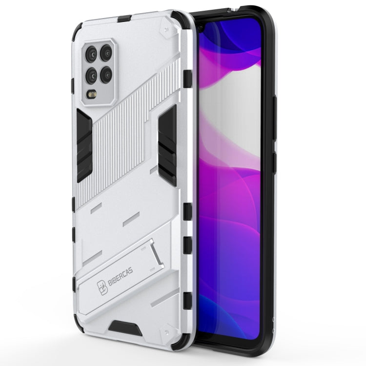 Punk Armor 2 in 1 PC + TPU Shockproof Case with Invisible Holder, For Xiaomi Mi 10 Lite 5G, For Xiaomi Mi 10T Pro 5G, For Xiaomi Mi 11