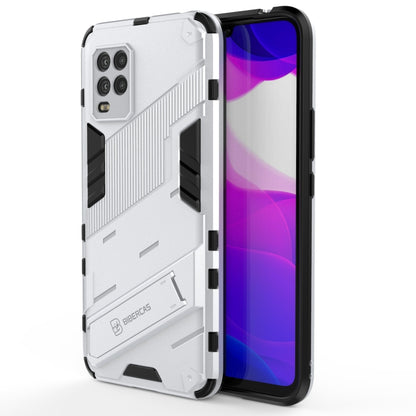 Punk Armor 2 in 1 PC + TPU Shockproof Case with Invisible Holder, For Xiaomi Mi 10 Lite 5G, For Xiaomi Mi 10T Pro 5G, For Xiaomi Mi 11