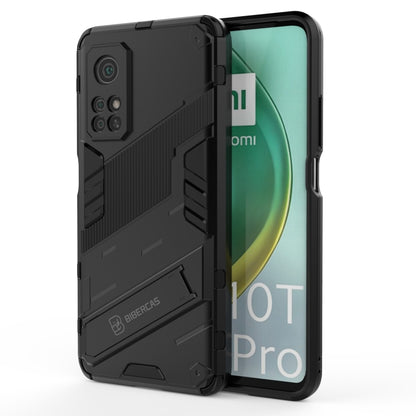 Punk Armor 2 in 1 PC + TPU Shockproof Case with Invisible Holder, For Xiaomi Mi 10 Lite 5G, For Xiaomi Mi 10T Pro 5G, For Xiaomi Mi 11