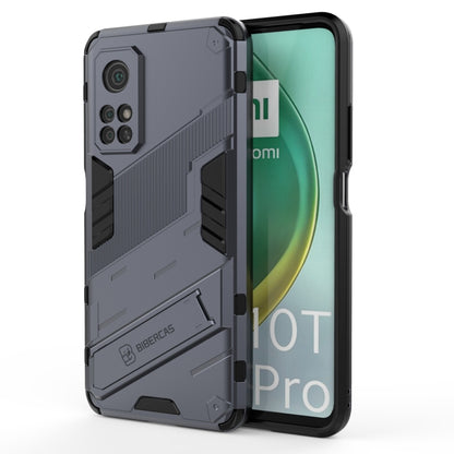 Punk Armor 2 in 1 PC + TPU Shockproof Case with Invisible Holder, For Xiaomi Mi 10 Lite 5G, For Xiaomi Mi 10T Pro 5G, For Xiaomi Mi 11