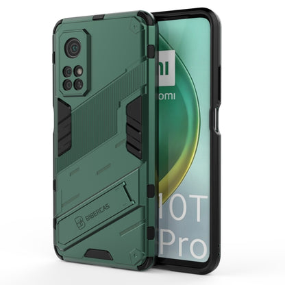 Punk Armor 2 in 1 PC + TPU Shockproof Case with Invisible Holder, For Xiaomi Mi 10 Lite 5G, For Xiaomi Mi 10T Pro 5G, For Xiaomi Mi 11