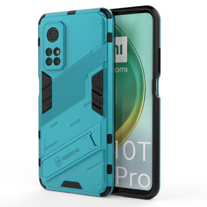 Punk Armor 2 in 1 PC + TPU Shockproof Case with Invisible Holder, For Xiaomi Mi 10 Lite 5G, For Xiaomi Mi 10T Pro 5G, For Xiaomi Mi 11