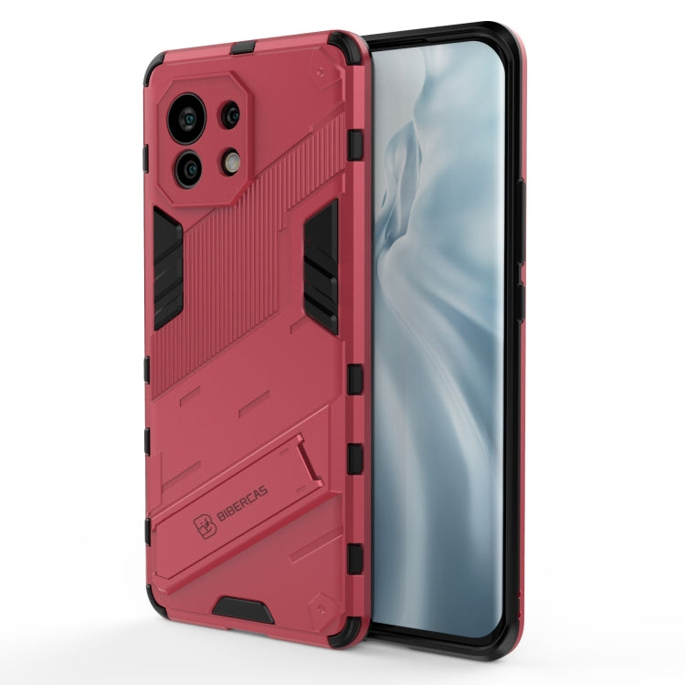 Punk Armor 2 in 1 PC + TPU Shockproof Case with Invisible Holder, For Xiaomi Mi 10 Lite 5G, For Xiaomi Mi 10T Pro 5G, For Xiaomi Mi 11