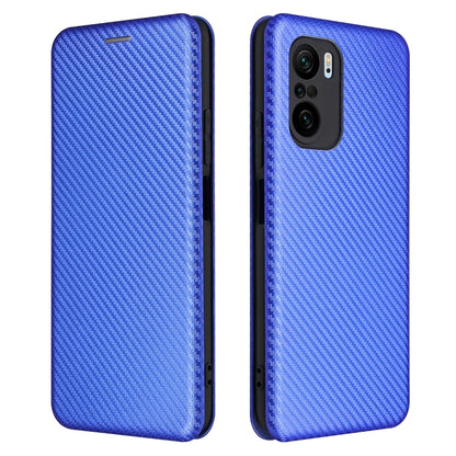 Carbon Fiber Texture Magnetic Horizontal Flip TPU + PC + PU Leather Case with Card Slot, For LG K53, For LG Stylo 7 5G, For Xiaomi Redmi K40 / K40 Pro, For Motorola Moto G30 / G10