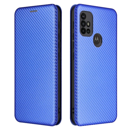 Carbon Fiber Texture Magnetic Horizontal Flip TPU + PC + PU Leather Case with Card Slot, For LG K53, For LG Stylo 7 5G, For Xiaomi Redmi K40 / K40 Pro, For Motorola Moto G30 / G10