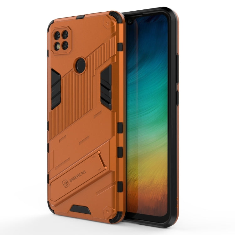 Punk Armor 2 in 1 PC + TPU Shockproof Case with Invisible Holder, For Xiaomi Redmi K30 Pro, For Xiaomi Redmi Note 9 4G, For Xiaomi Redmi 9C