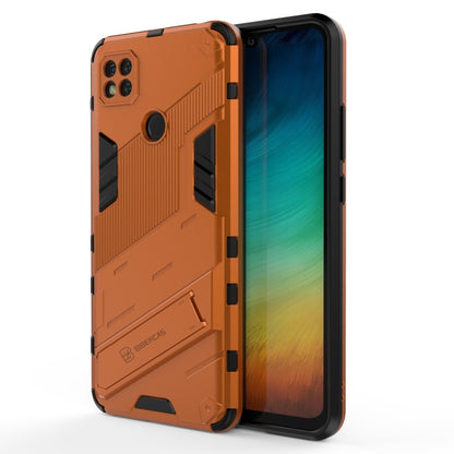 Punk Armor 2 in 1 PC + TPU Shockproof Case with Invisible Holder, For Xiaomi Redmi K30 Pro, For Xiaomi Redmi Note 9 4G, For Xiaomi Redmi 9C