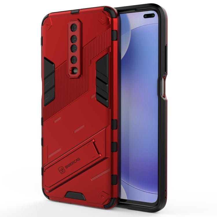 Punk Armor 2 in 1 PC + TPU Shockproof Case with Invisible Holder, For Xiaomi Redmi K40 / K40 Pro, For Xiaomi Redmi K30, For Xiaomi Redmi Note 9 5G