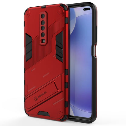 Punk Armor 2 in 1 PC + TPU Shockproof Case with Invisible Holder, For Xiaomi Redmi K40 / K40 Pro, For Xiaomi Redmi K30, For Xiaomi Redmi Note 9 5G
