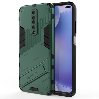 Punk Armor 2 in 1 PC + TPU Shockproof Case with Invisible Holder, For Xiaomi Redmi K40 / K40 Pro, For Xiaomi Redmi K30, For Xiaomi Redmi Note 9 5G