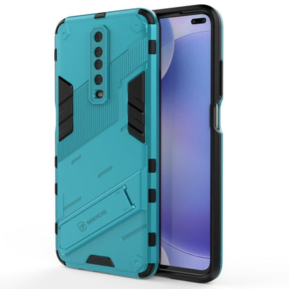 Punk Armor 2 in 1 PC + TPU Shockproof Case with Invisible Holder, For Xiaomi Redmi K40 / K40 Pro, For Xiaomi Redmi K30, For Xiaomi Redmi Note 9 5G