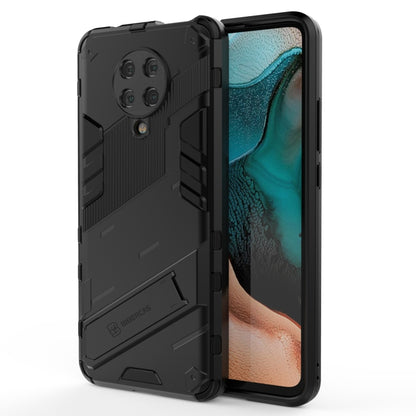 Punk Armor 2 in 1 PC + TPU Shockproof Case with Invisible Holder, For Xiaomi Redmi K30 Pro, For Xiaomi Redmi Note 9 4G, For Xiaomi Redmi 9C