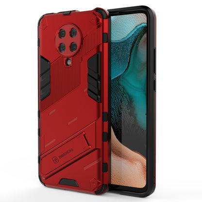 Punk Armor 2 in 1 PC + TPU Shockproof Case with Invisible Holder, For Xiaomi Redmi K30 Pro, For Xiaomi Redmi Note 9 4G, For Xiaomi Redmi 9C