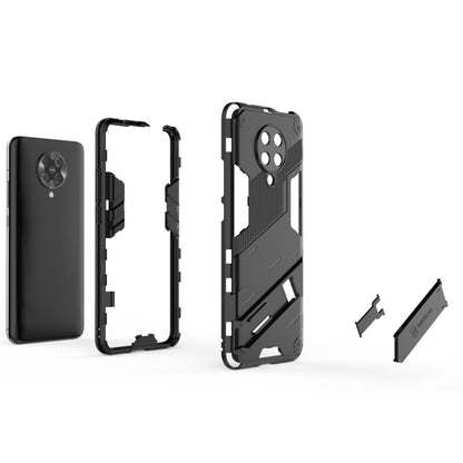 Punk Armor 2 in 1 PC + TPU Shockproof Case with Invisible Holder, For Xiaomi Redmi K30 Pro, For Xiaomi Redmi Note 9 4G, For Xiaomi Redmi 9C
