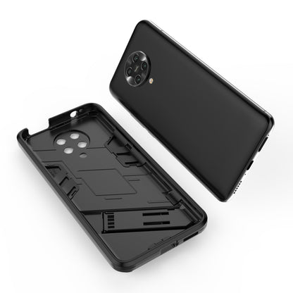 Punk Armor 2 in 1 PC + TPU Shockproof Case with Invisible Holder, For Xiaomi Redmi K30 Pro, For Xiaomi Redmi Note 9 4G, For Xiaomi Redmi 9C