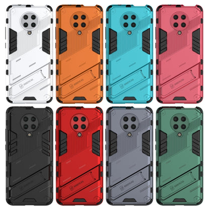 Punk Armor 2 in 1 PC + TPU Shockproof Case with Invisible Holder, For Xiaomi Redmi K30 Pro, For Xiaomi Redmi Note 9 4G, For Xiaomi Redmi 9C